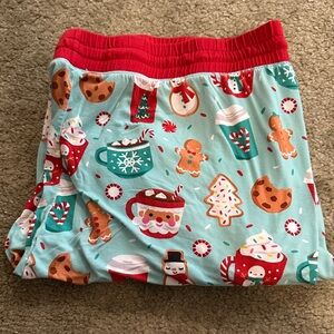 Little Sleepies Festive Pajama Pants - Red and Blue